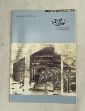 Edinburgh International Festival Usher Hall 29 August 1994 Programme