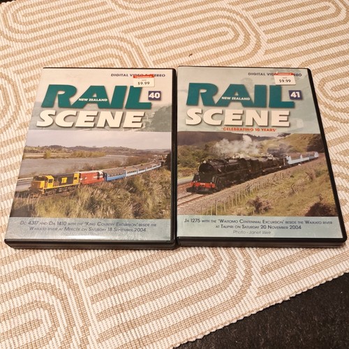 Dvd new zealand rail scene - new,