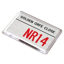 FRIDGE MAGNET - Golden Orfe