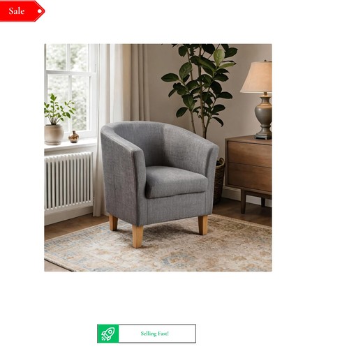 Bedford small padded tub chair - bedford,