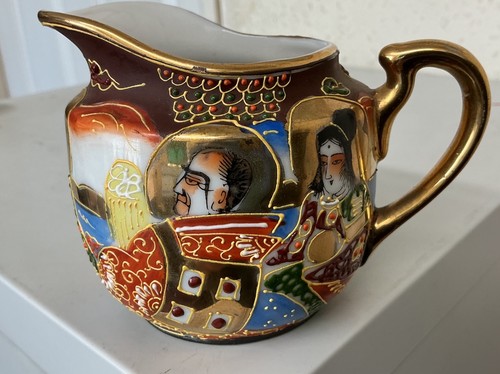 Vintage satsuma moriage - vintage,