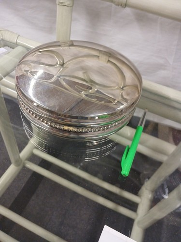 Reneka large silver plated box - large,