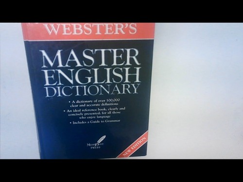 Webster master english - master,
