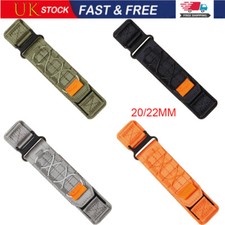 Military Sport Nylon Watch Band Strap 20MM 22MM Replacement Bracelet Wristband