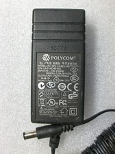 Polycom AC power supply SPS-12-015-240 1465-43019-001 24VDC 24V 500MA - used
