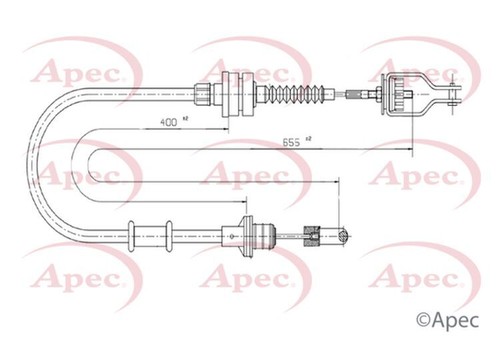 Apec clutch cable - apec,