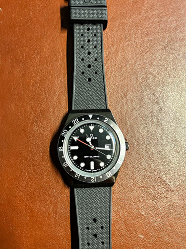 Timex quartz gmt 38mm - timex,