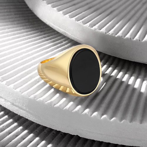 Men 18k yellow - men's,
