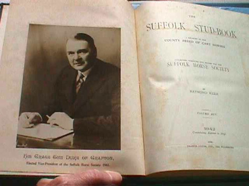 The suffolk stud book - suffolk, stud-book