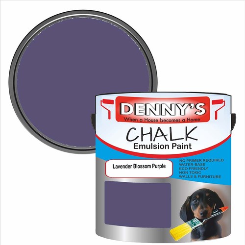 Chalk emulsion paint purple - chalk,
