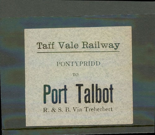 Taff vale railway - taff, (tvr)