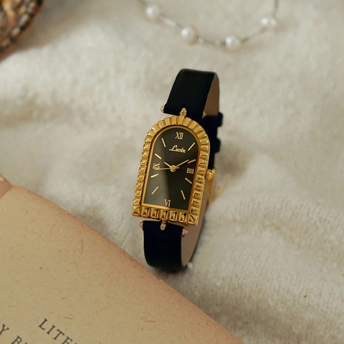 Women vintage style arc dial - style,