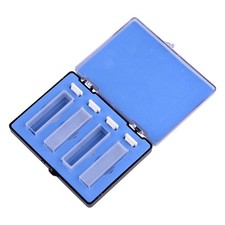 4x 3.5ml 10mm Cuvette Cell Optical Quartz Cuvettes Spectrometer w/ Lid & Case ln