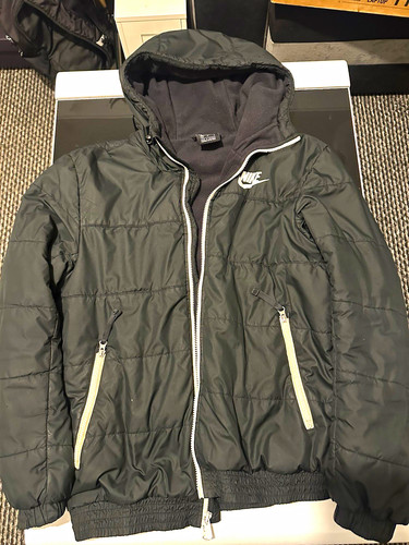 Nike mens black - black, puffer
