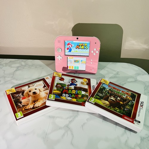 Nintendo 2ds pink handheld - nintendo,