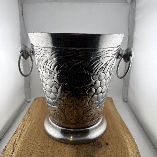 1950s hand hammered aluminum - 1950s,