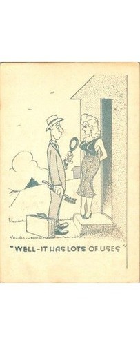 1910s humor postcard dapper - humor, postcard: