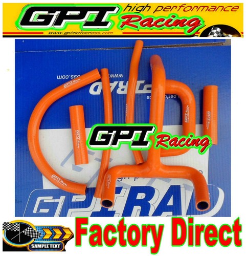 Orange silicone radiator hose - silicone,