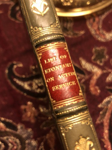 1918 list etonians on - a, of