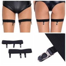 Women Leg Garter Belt Clip Stocking Socks Thigh High Holders Suspender Costume
