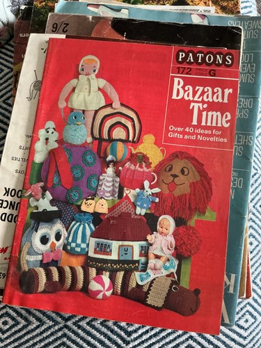 Vintage retro knitting - vintage,