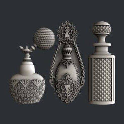 Zuri mould perfume - zuri, bottle