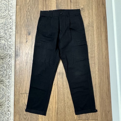 Zara men black cargo - men's,