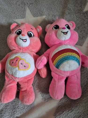 Two care bears plush - care,