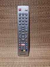 SHARP Aquos Remote Control SHW/RMC/0121  Smart TV Netflix Freeview Play