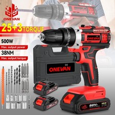 2 Battery 18V Cordless Drill