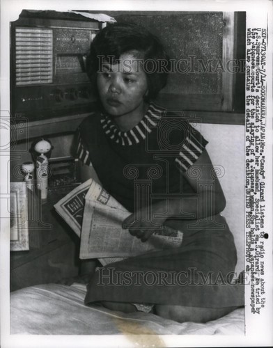 1957 press photo mrs - press,
