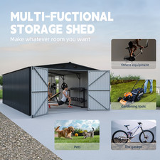 13×20 ft. Galvanized Metal