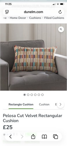 Dunelm pelosa cut velvet - pelosa,