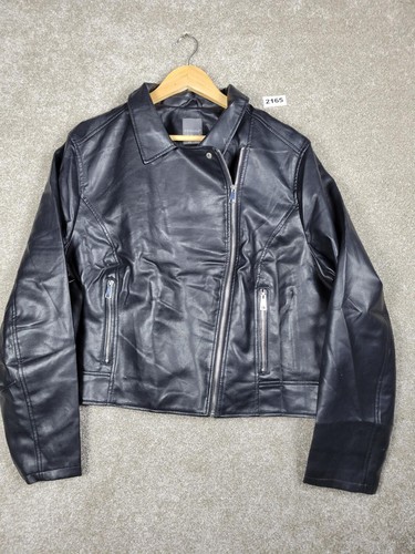 Primark black faux - faux, leather