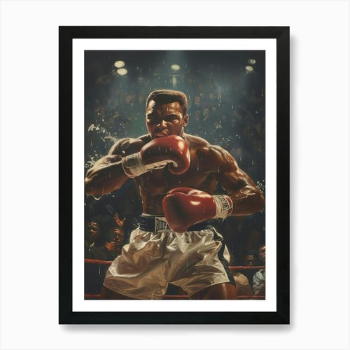 Muhammad ali painting - muhammad,