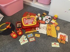 McDonald's Play Till Cash Register Fast Food Playset Retro Rare open 2 offers