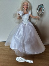 Barbie dressed as princess bride