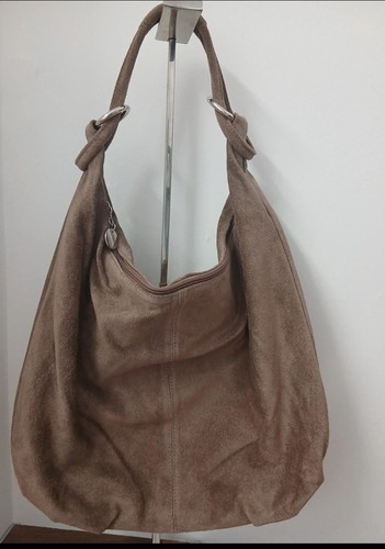 Taupe brown suede borse - suede,