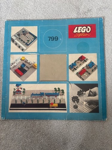 Vintage 1960 lego 799 grey - 1960’s,