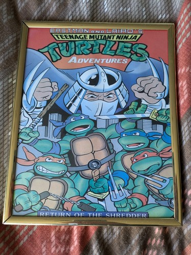 Framed ninja turtles picture - framed,