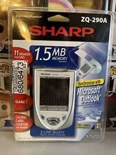 VINTAGE Sharp Electronic Organiser ZQ- 290H New Old Stock Sealed and Unused S2