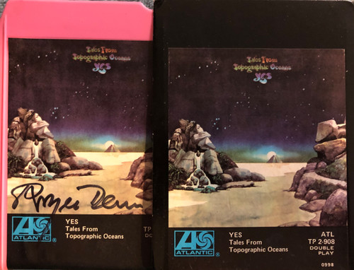 Yes roger dean signed track - dean,