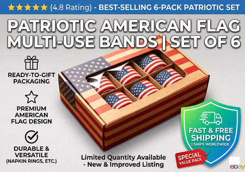 6pcs american flag hacky sack - 6pcs,