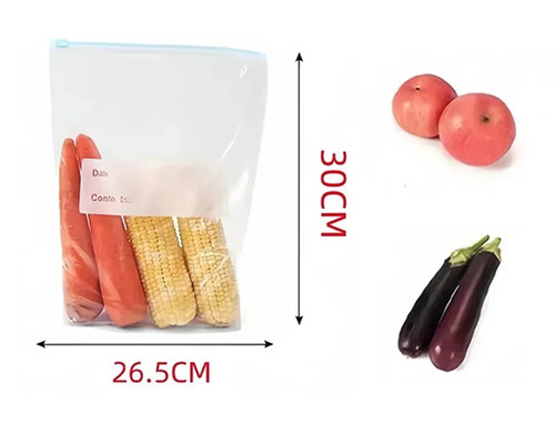 Pcs zip lock food storage - pcs,
