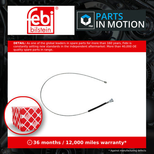 Handbrake cable fits vauxhall - handbrake,
