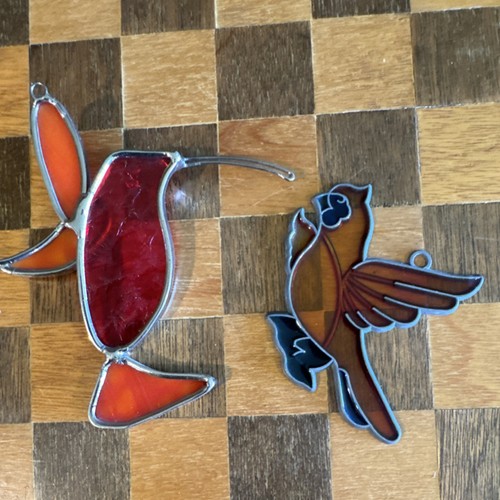 Stained glass bird - stained,