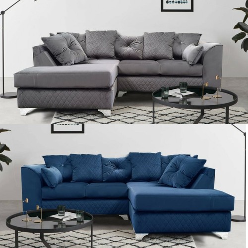 Victoria corner sofa plush - sofa,
