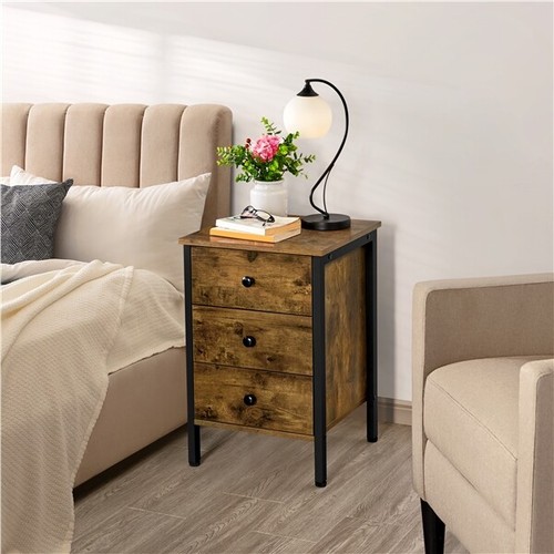 Bedside table nightstand - bedside,