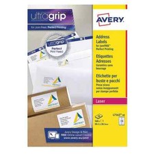 Avery Ultragrip Laser Labels 99.1x38.1mm White (Pack of 560) L7163-40