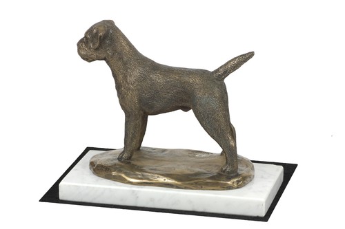 Border terrier figurine - border,